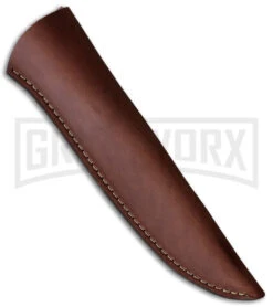 Pathfinder Knife Shop BH Brown Leather Knife Sheath