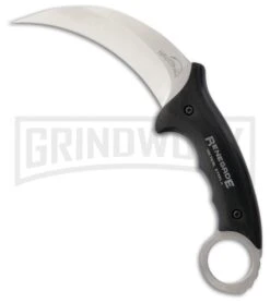 Renegade Tactical Steel Hayato Karambit Wood Fixed Blade Knife - Satin Plain