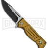Rite Edge Striker Gold Aluminum Spring Assisted Knife Army - Two-Tone Plain 2 Rite Edge Striker Gold Aluminum Spring Assisted Knife Army - Two-Tone Plain -Kershaw Sale Store Rite Edge Striker SA Gold Army TT BP 20626 jr large