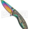 Rite Edge Dye Wild Spectrum Spring Assisted Knife - Spectrum Plain -Kershaw Sale Store Rite edge dye wild spectrum sa BP 27767 jr large