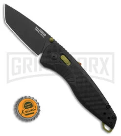 SOG Aegis AT Rescue Black Tanto Spring Assisted Knife - Black Plain -Kershaw Sale Store SOG Aegis AT Spring Assisted Tanto Knife Rescue Black 3in Black BHQ 176440 td size large