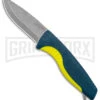 SOG Aegis FX Indigo Blue/Acid Yellow GRN Fixed Blade Knife - Stonewash Plain -Kershaw Sale Store SOG Aegis Fx Indigo Acid Yellow BHQ 145912 jr large 1