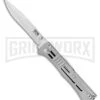 SOG Bead Blast SlimJim XL Silver Spring Assisted Knife - Satin Plain 4 SOG Bead Blast SlimJim XL Silver Spring Assisted Knife - Satin Plain -Kershaw Sale Store SOG SlimJim XL Bead Blast Assisted Opening Knife 4.18 Satin SJ 51 BHQ 11536 LS large 1