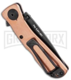 SOG Knives Twitch II Copper Spring Assisted Knife - Black 6 SOG Knives Twitch II Copper Spring Assisted Knife - Black -Kershaw Sale Store SOG Twitch II Spring Assisted Knife Copper 2.68 Black TWI302 PB BHQ 116325 LS Side large