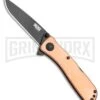 SOG Knives Twitch II Copper Spring Assisted Knife - Black 4 SOG Knives Twitch II Copper Spring Assisted Knife - Black -Kershaw Sale Store SOG Twitch II Spring Assisted Knife Copper 2.68 Black TWI302 PB BHQ 116325 LS large