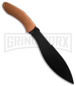 Schrade 17" Machete Brown Rubber Fixed Blade - Black Plain (Box) -Kershaw Sale Store Schrade 17in Machete Box New 2020 BHQ 113759 td spine jr large