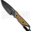 Schrade Ultra Glide Tan Fixed Blade Knife - Black Plain -Kershaw Sale Store Schrade 4in Fixed Blade Tan Black BHQ 114592 jr large