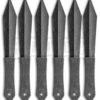 Schrade Black Stonewash Throwing Knife Set With Nylon Sheath - Set Of 6 4 Schrade Black Stonewash Throwing Knife Set With Nylon Sheath - Set Of 6 -Kershaw Sale Store Schrade 6 piece throwing set nylon sheath black sw BHQ 62109 er set large