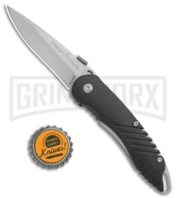 Schrade Knives Extreme Survival Black ABS Spring Assisted Knife - Bead Blast -Kershaw Sale Store Schrade Extreme Survival Black ABS BB SCHA1 BHQ 2830 jr bottlecap 2 large