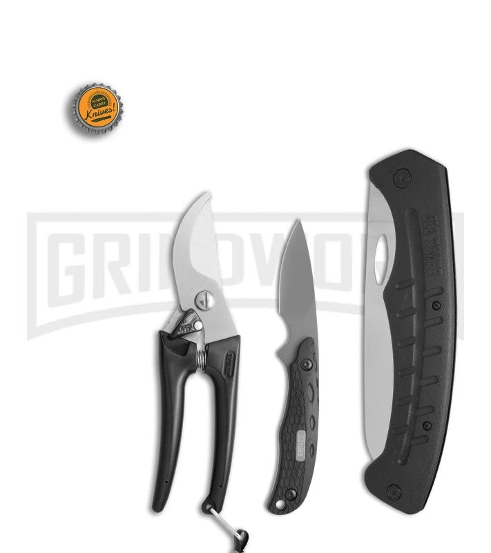 Schrade Old Timer Hunt Prep Kit Fixed Blade W/ Folding Saw & Pruner 10 Schrade Old Timer Hunt Prep Kit Fixed Blade W/ Folding Saw & Pruner - Image 10