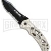 Schrade Shizzle MAGIC Spring Assisted Knife - Black Serr -Kershaw Sale Store Schrade Shizzle MAGIC SA Champagne Black Serr SCHA11CS BHQ 61994 jr large