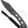 SENCUT Waxahachie Dark Green Micarta Fixed Blade Knife - Black SW 3 SENCUT Waxahachie Dark Green Micarta Fixed Blade Knife - Black SW -Kershaw Sale Store Sencut Waxahachie Fixed Blade Dark Green Micarta Black SW BHQ 164928 jr 2 large