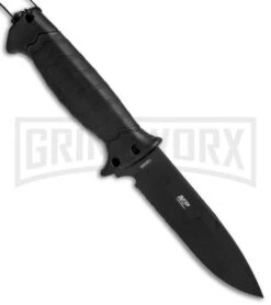 M&P Grip Swap Black Fixed Blade Knife - Black Serr -Kershaw Sale Store Smith and Wesson Gripswap Small Large 1085886 BHQ 81341 jr spine large