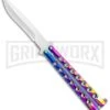 Spectrum Balisong Butterfly Knife (4.25"Satin) 8 Spectrum Balisong Butterfly Knife (4.25"Satin) -Kershaw Sale Store Spectrum Balisong Butterfly Satin GX 37521 jr large