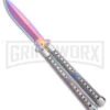 Swift Spectrum Balisong Titanium Coated Butterfly Knife - Spectrum -Kershaw Sale Store Swift Spectrum Balisong Ti Coated Butterfly Spectrum GX 39689 jr large