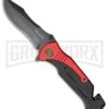 Tac-Force Speedster Congo Red Spring Assisted Knife - Black Serr -Kershaw Sale Store Tac Force Speedster Congo SA Red Black BP 22211 jr large