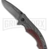 Tac-Force Speedster TF-886 Spring Assisted Knife - Wood Plain -Kershaw Sale Store Tac Force Speedster Flipper SA Wood BP 22276 jr large