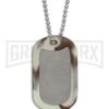 Camo Titanium Dog Tag Knife 3 Camo Titanium Dog Tag Knife -Kershaw Sale Store The Original Dog Tag Knife Ti Camo BHQ 45624 er large