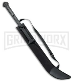 United Cutlery Commander Thai Nagi Black Sword - Black Plain -Kershaw Sale Store United Cutlery Commander Thai Nagi Black Sword Black Plain BHQ 64047 er sheath large