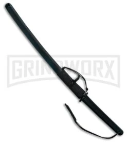 United Cutlery Honshu Wakizashi Black Sword - Damascus Plain -Kershaw Sale Store United Cutlery Honshu Wakizashi Black Sword Damascus plain BHQ 64028 er sheath large