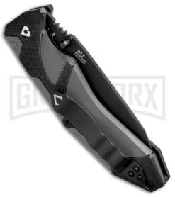 V Nives Fractal Assist Black/Gray G-10 Spring Assisted Knife - Black Plain -Kershaw Sale Store V Nives Fractal Assist SA Black Gray G 10 Black VNI30169 BHQ 82866 jr side large