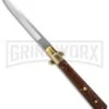 AGA Campolin 13" Italian Frosolone Snakewood Automatic Knife - Bayonet -Kershaw Sale Store aga 13in snake pick single brass boist cm large