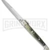 A.G.A. Campolin 9" Sicilian Brazilian Horn Picklock Automatic Knife - Bayonet -Kershaw Sale Store aga sicilian braz pick cm large
