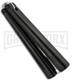 BB Barfly Light Blue Bottle Opener Butterly Trainer - Satin 3 BB Barfly Light Blue Bottle Opener Butterly Trainer - Satin -Kershaw Sale Store bbbarfly butterfly bottle opener black side large 2