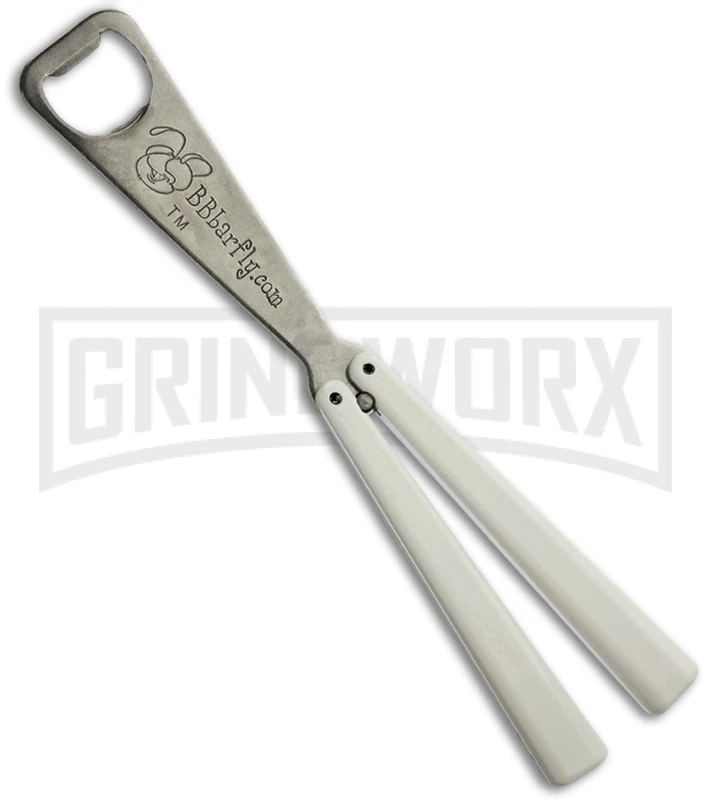 BB Barfly White Bottle Opener Butterfly Trainer 1 BB Barfly White Bottle Opener Butterfly Trainer