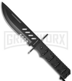 Black Legion Covert Combat Fixed Blade Knife - Black Plain 5 Black Legion Covert Combat Fixed Blade Knife - Black Plain -Kershaw Sale Store black legion bv214 cm large