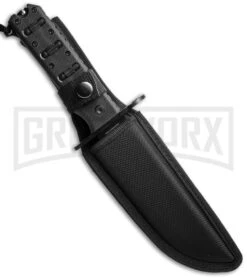 Black Legion Covert Combat Fixed Blade Knife - Black Plain 7 Black Legion Covert Combat Fixed Blade Knife - Black Plain -Kershaw Sale Store black legion bv214 sheath cm large