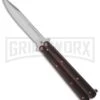 Legion Red Micarta Balisong Butterfly Knife - Satin Plain