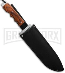 Frost Cutlery Red Pakkawood Bowie Fixed Blade - Satin Plain 3 Frost Cutlery Red Pakkawood Bowie Fixed Blade - Satin Plain -Kershaw Sale Store bladeplay combat dagger 18 371cb sheath cm large