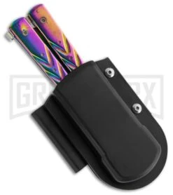 Legion Red Micarta Balisong Butterfly Knife - Satin Plain -Kershaw Sale Store bladeplay kiyo anodized balison spectrum gbs36 sheath large