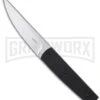 Boker Plus Elegance Kwaito Black Fixed Blade Knife - Satin Plain -Kershaw Sale Store boker 02bo290 large