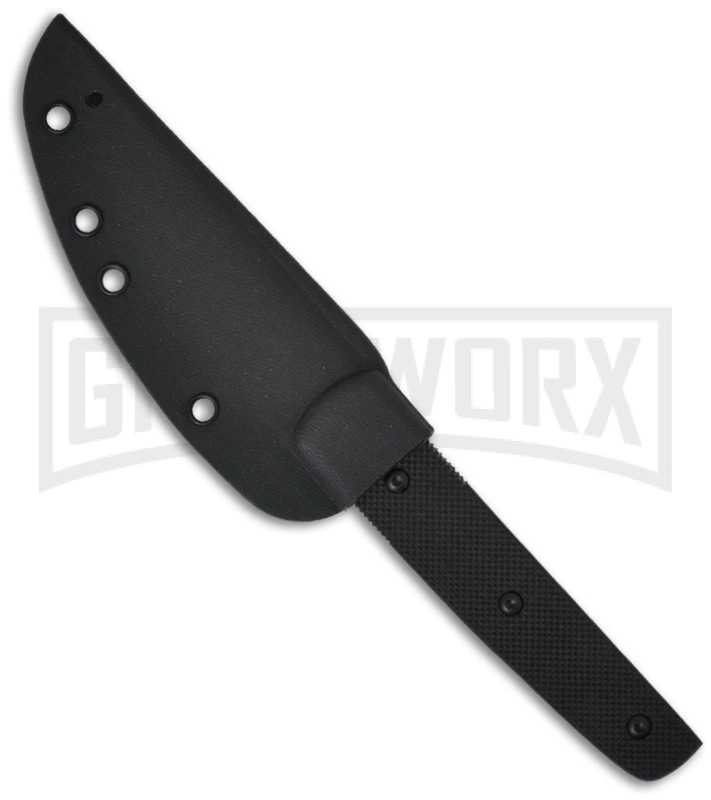 Boker Plus Elegance Kwaito Black Fixed Blade Knife - Satin Plain 2 Boker Plus Elegance Kwaito Black Fixed Blade Knife - Satin Plain - Image 2