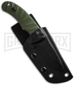 Boker Magnum Forest Elf Fixed Blade Knife - Black Stonewash Plain -Kershaw Sale Store boker 02ry823 sheath cm large