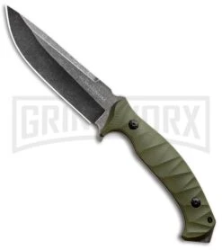 Boker Magnum Persian Fixed Blade Knife Green G-10