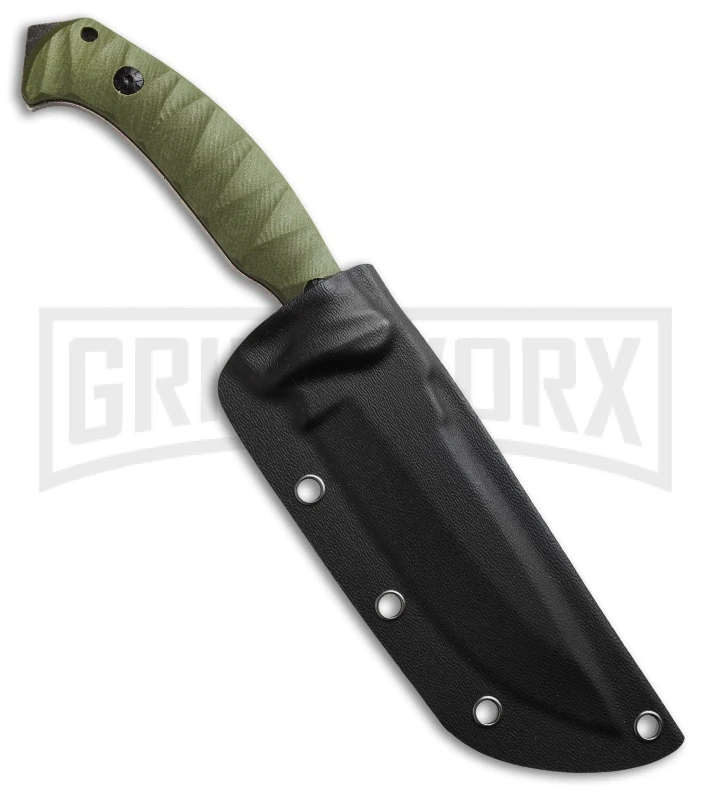 Boker Magnum Persian Fixed Blade Knife Green G-10 2 Boker Magnum Persian Fixed Blade Knife Green G-10 - Image 2
