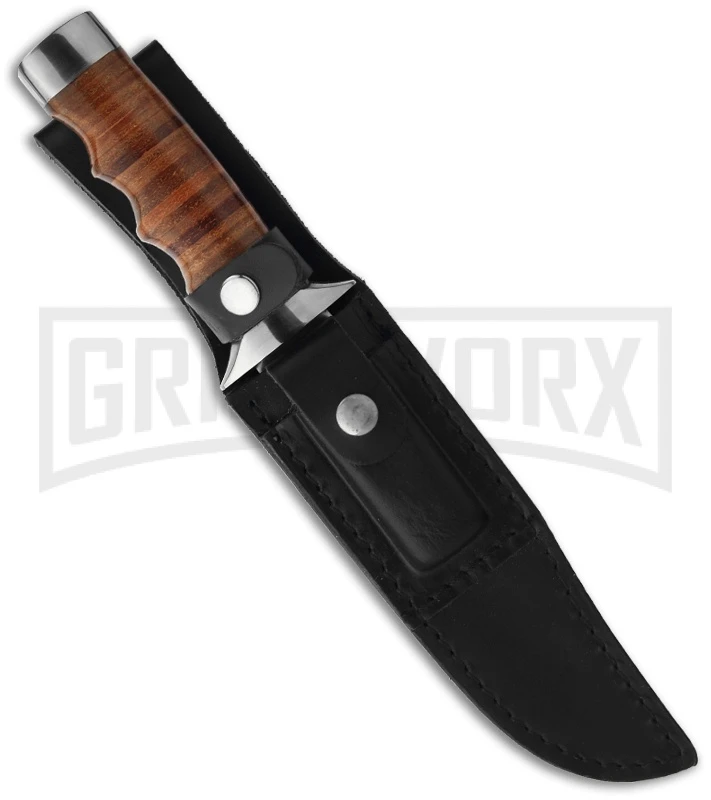 Boker Magnum Outback Field Fixed Blade Knife - Satin Plain 2 Boker Magnum Outback Field Fixed Blade Knife - Satin Plain - Image 2