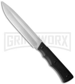 Boker Magnum Mike Papa Fixed Blade Knife - Satin Plain