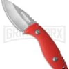 Boker Magnum Lil Red Fixed Blade Knife - Satin Plain -Kershaw Sale Store boker magnum 02sc214 large