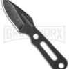 Boker Magnum Lil Friend Arrowhead Fixed Blade Knife - Black Plain -Kershaw Sale Store boker magnum 02sc754 large