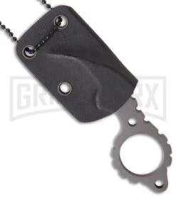 Boker Plus Newton Martin K-Bit Fixed Blade Neck Knife 02BO030 (1.625" Plain) -Kershaw Sale Store boker plus 02bo030 sheath large