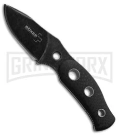 Boker Plus Bandit Fixed Blade Knife - Stonewash Plain