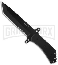 Boker Plus Armed Forces Tactical Fixed Blade Knife - Black Plain