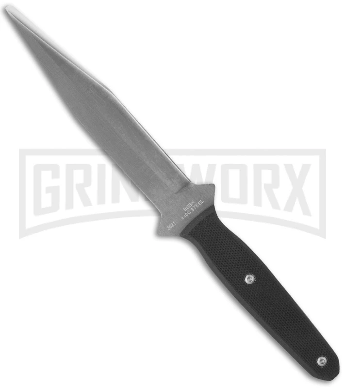 Boker Plus Besh-Wedge Neck Knife Black Fixed Blade - Titanium Plain 1 Boker Plus Besh-Wedge Neck Knife Black Fixed Blade - Titanium Plain