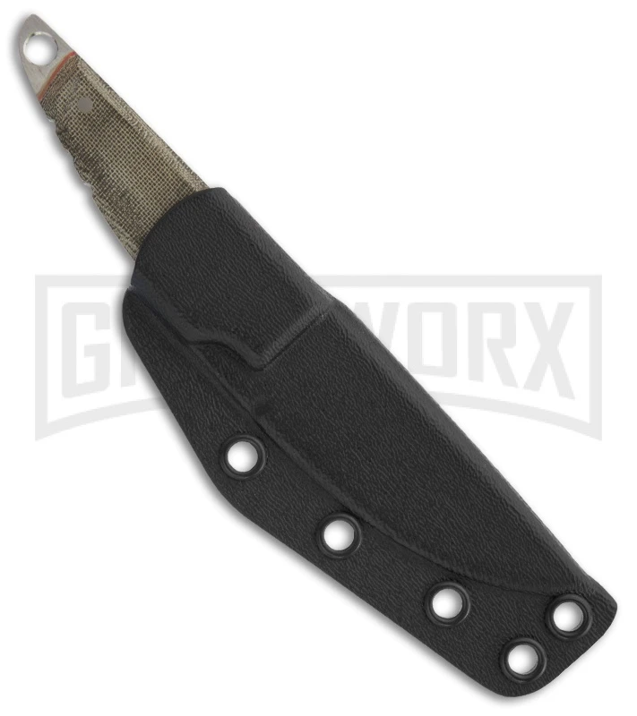 Boker Plus Nippon Necker Fixed Blade Knife - Satin Plain 2 Boker Plus Nippon Necker Fixed Blade Knife - Satin Plain - Image 2