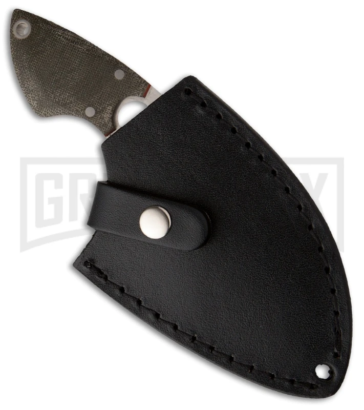 Boker Plus SanYouGo Green Fixed Blade - Satin Plain 2 Boker Plus SanYouGo Green Fixed Blade - Satin Plain - Image 2