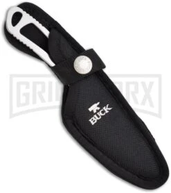 Buck Knives Buck PakLite Caper Fixed Blade Knife - Black Plain -Kershaw Sale Store buck paklite caper 0135sss b cat 3304 sheath large 1